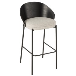 Tabouret noir MIRO