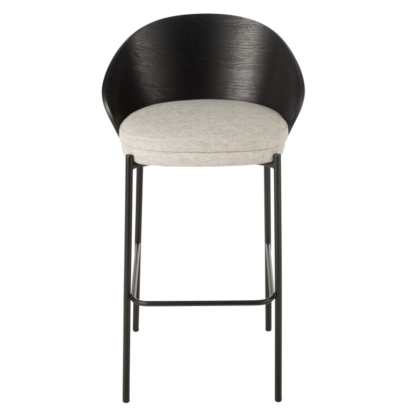 Tabouret noir MIRO