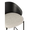 Tabouret noir MIRO