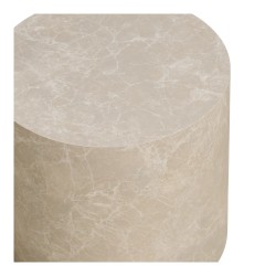 Ensemble tables d'appoint effet marbre