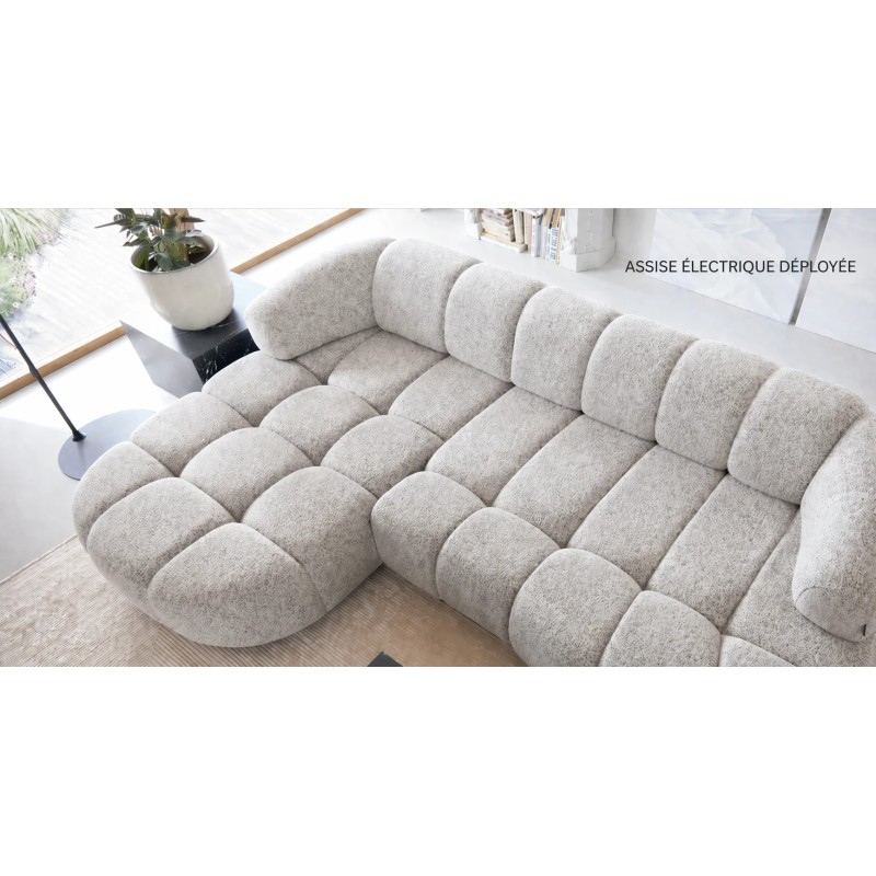Canapé OPERA L PERSONNALISABLE - ASSISE ELECTRIQUE