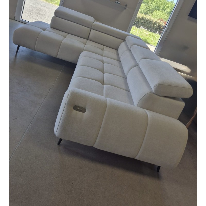 Canapé AZUR L PERSONNALISABLE - ASSISE ELECTRIQUE
