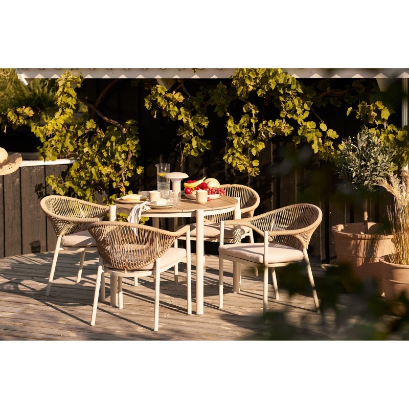 Table de jardin ronde LOUNA
