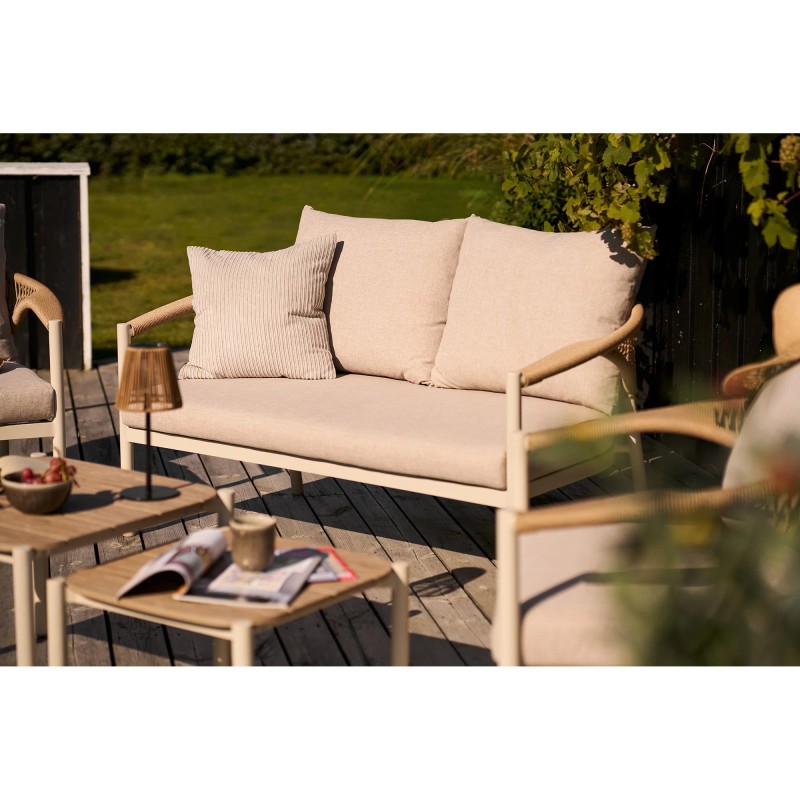 Ensemble salon de jardin et table basse LOUNA