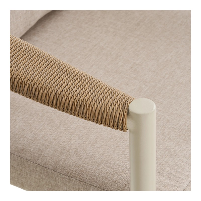Ensemble salon de jardin et table basse LOUNA