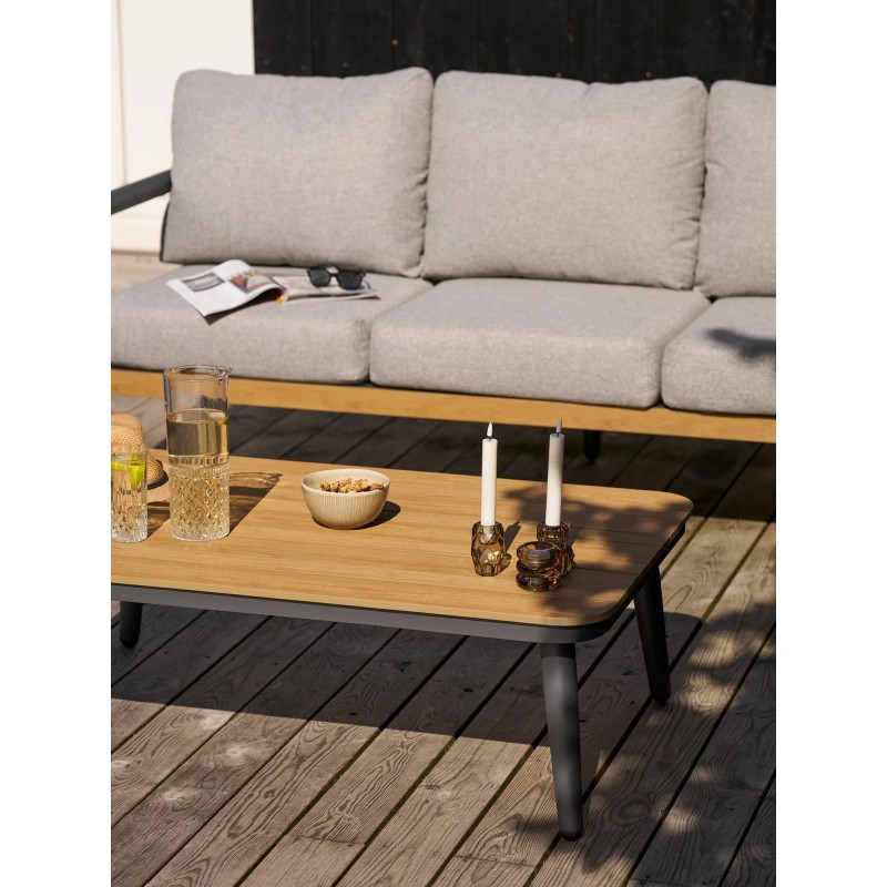 Ensemble salon de jardin et table basse GALET