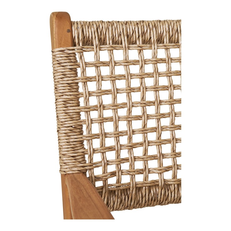 Chaise de jardin teck ANNA