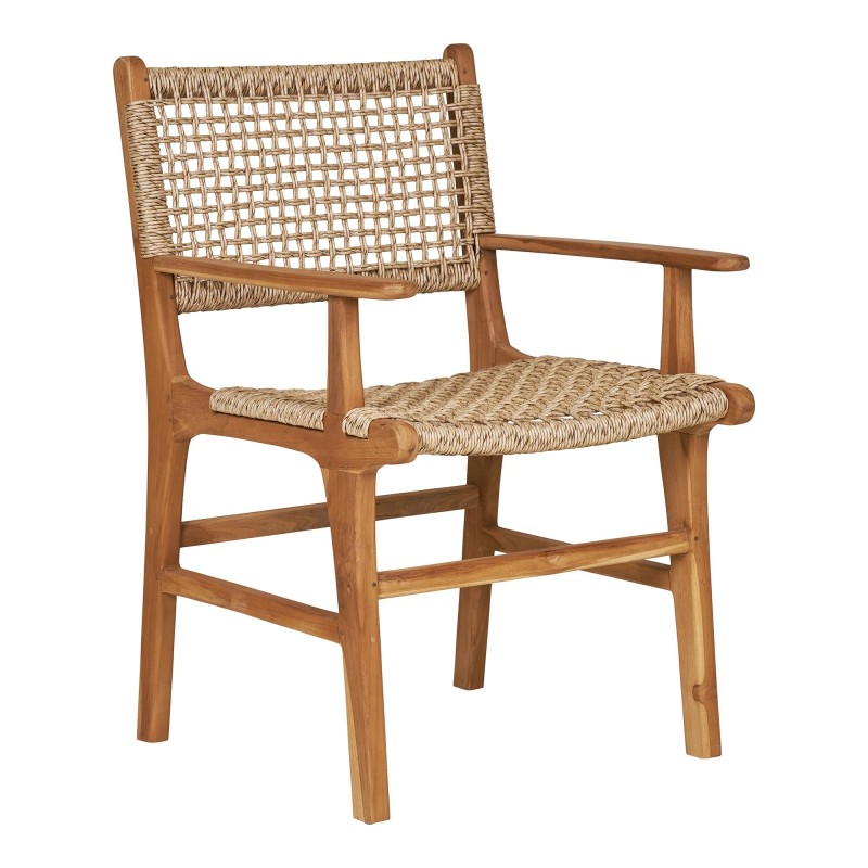 Chaise de jardin teck ANNA