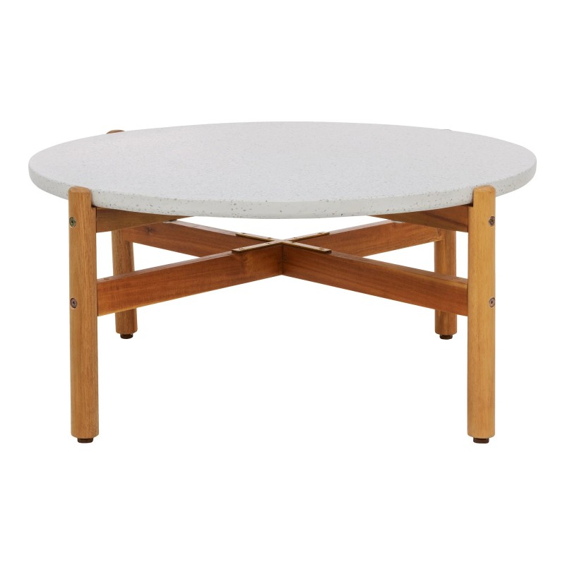 Table basse de jardin terrazzo TERRA