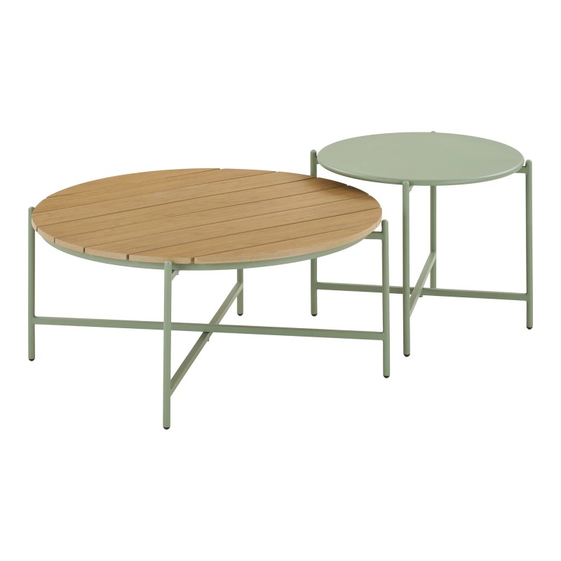 Ensemble salon de jardin et table basse VERDE