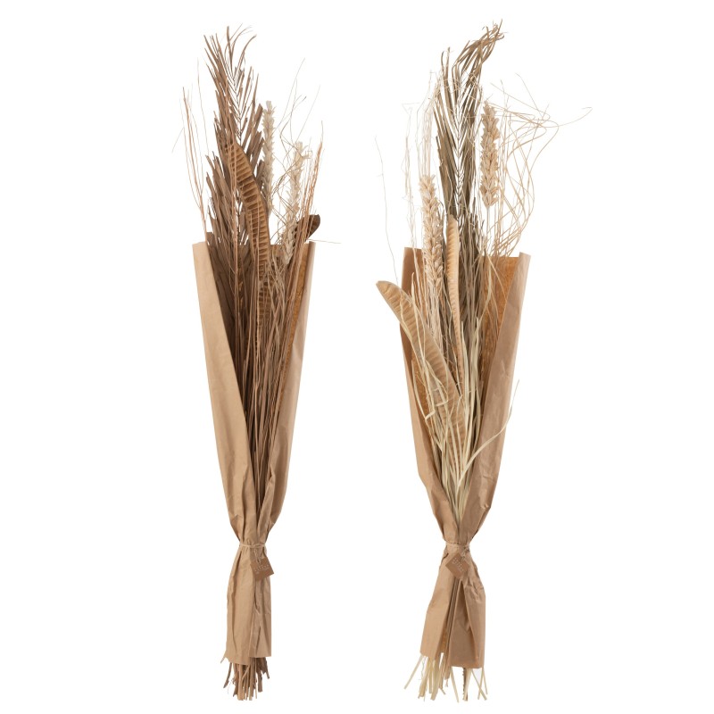 Feuilles sauvages – Roseau/rotin/bambou – Naturel (144 cm)