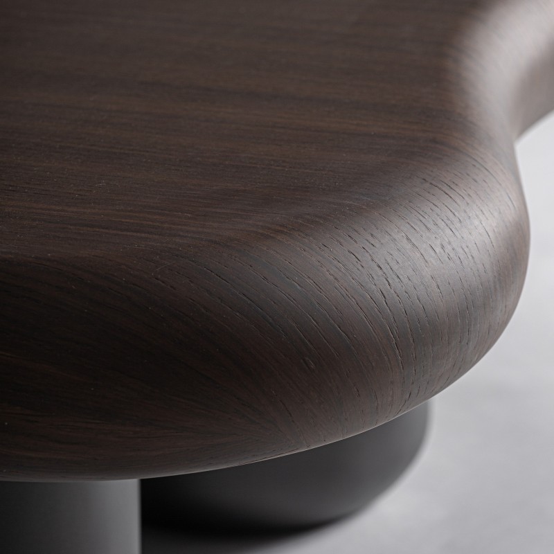 Table basse artisanale d'exception chêne EUGENIA
