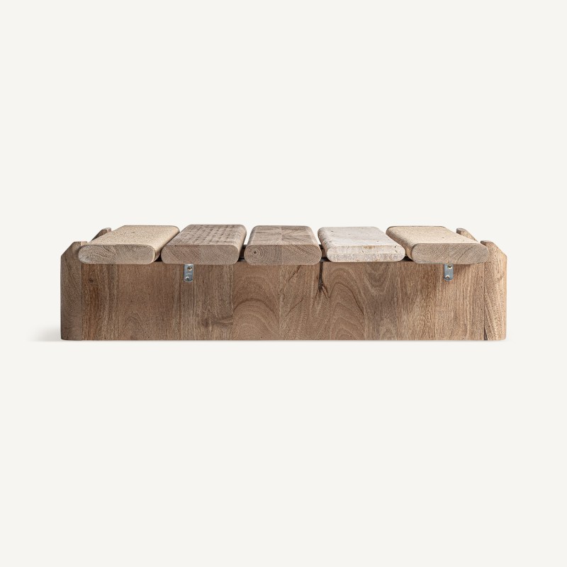 Table basse artisanale d'exception ZELIA