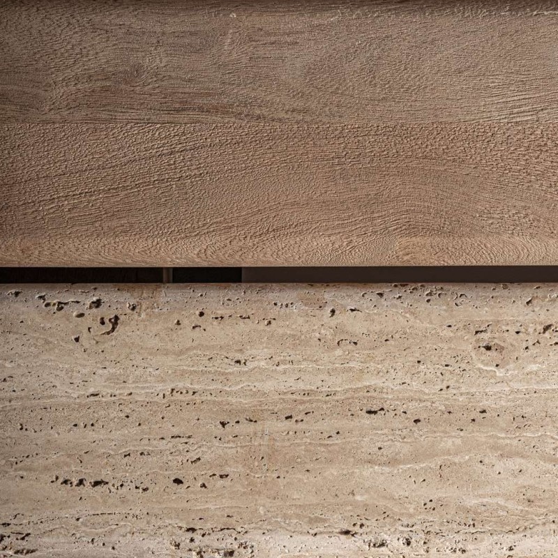 Table basse artisanale d'exception ZELIA