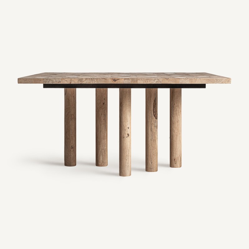 Table de repas artisanale d'exception KARO