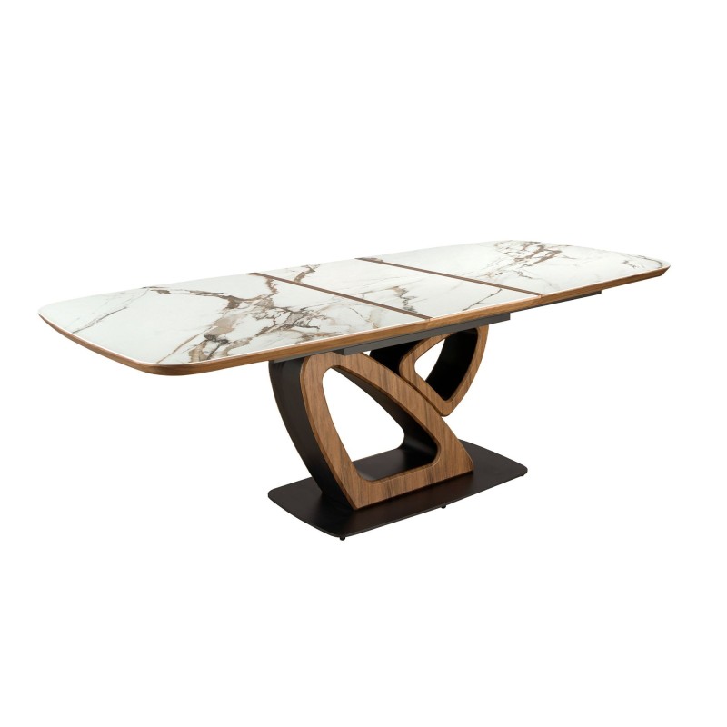 Table de repas extensible céramique NEVADA