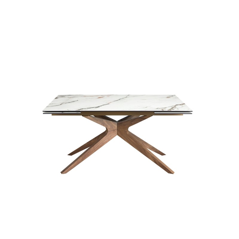 Table de repas extensible céramique LENA