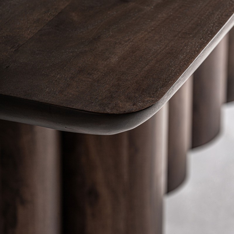 Table de repas bois d'acacia Ecorce